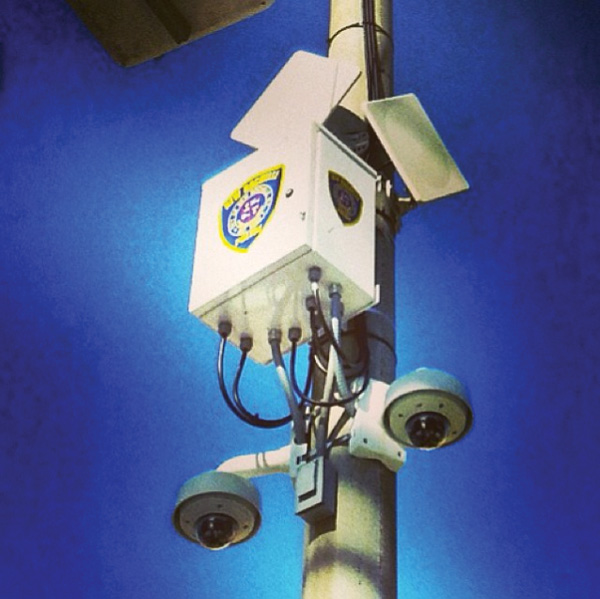 Police security cameras